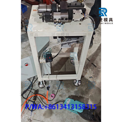 Chipless tube cutter and tube bender with tube straightener shipped to Vietnamese factory for production of heat exchangers coil