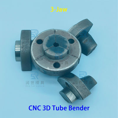 Beli High Precision Pipe Bender Parts 7mm DC53 Steel 3 Jaw Chucks Untuk CNC Tube Integrated Machine All In One online manufacture