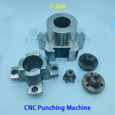 خرید قطعات ماشین برش سوراخ CNC سه فک چک برای لوله تهویه مطبوع online manufacture
