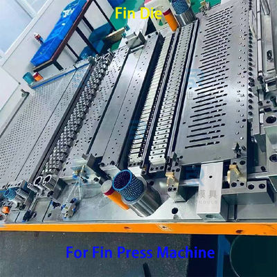 Beli Precision Fin Press Line And Fin Press Die Untuk Membuat Coil Fin Exchanger Heat online manufacture