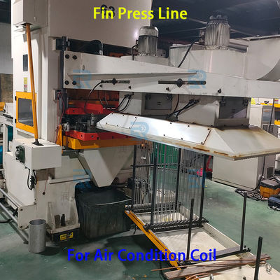 kopen Hoge efficiëntie Fin Stamping Press Machine High Speed voor aluminium folie spoel online manufacture